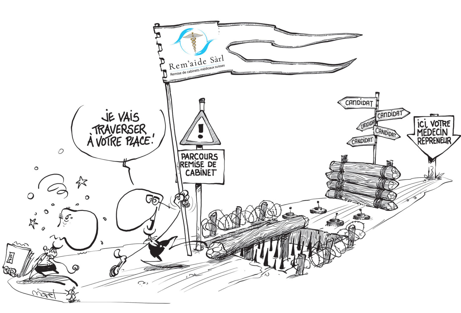 Le parcours du combattant de la remise de cabinet médical